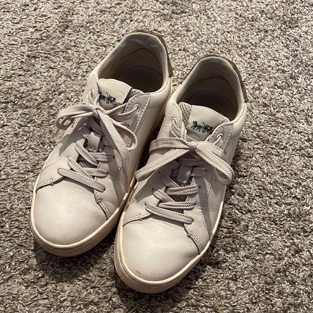 Coach Leather Sneakers